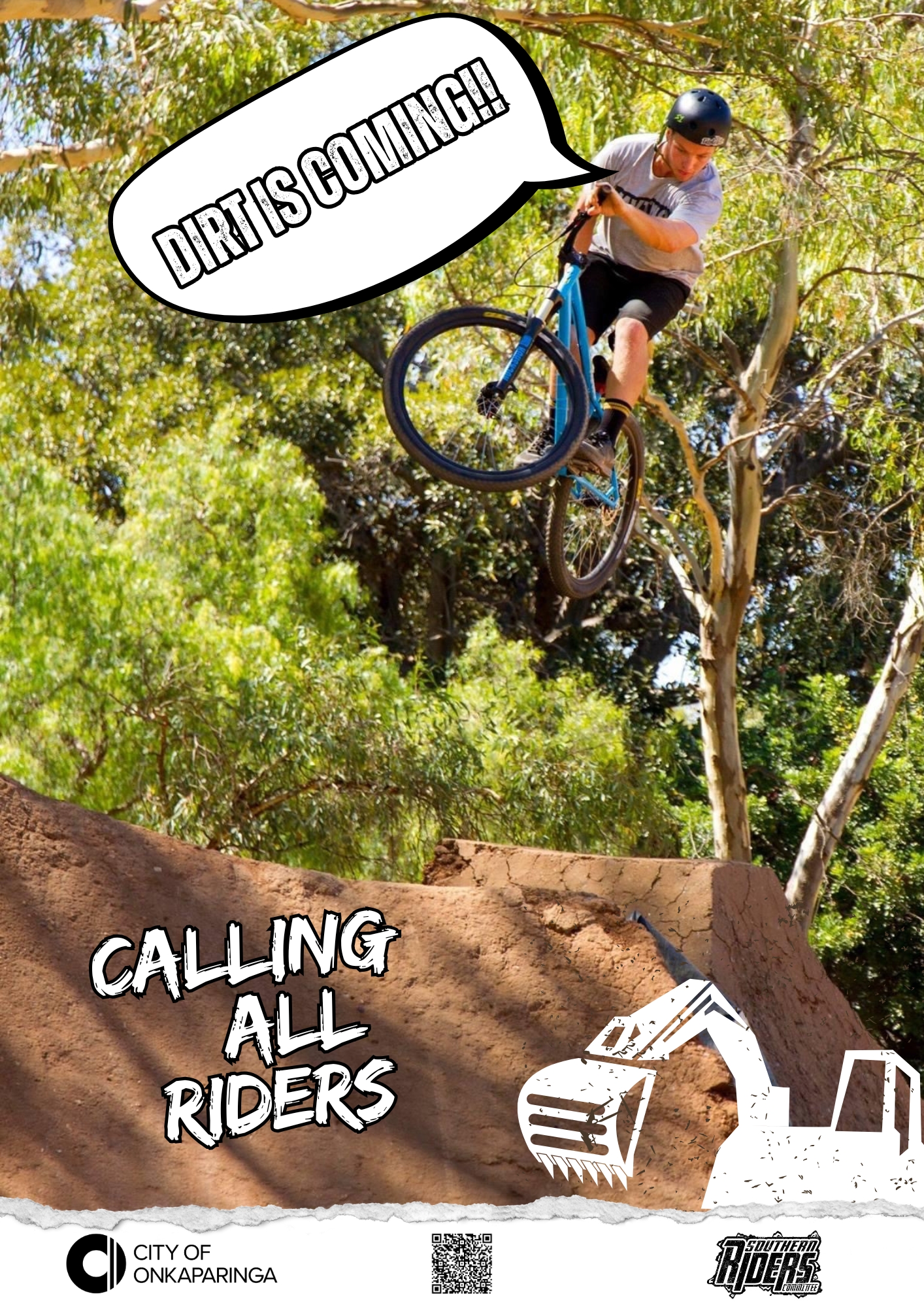 Calling all riders flyer
