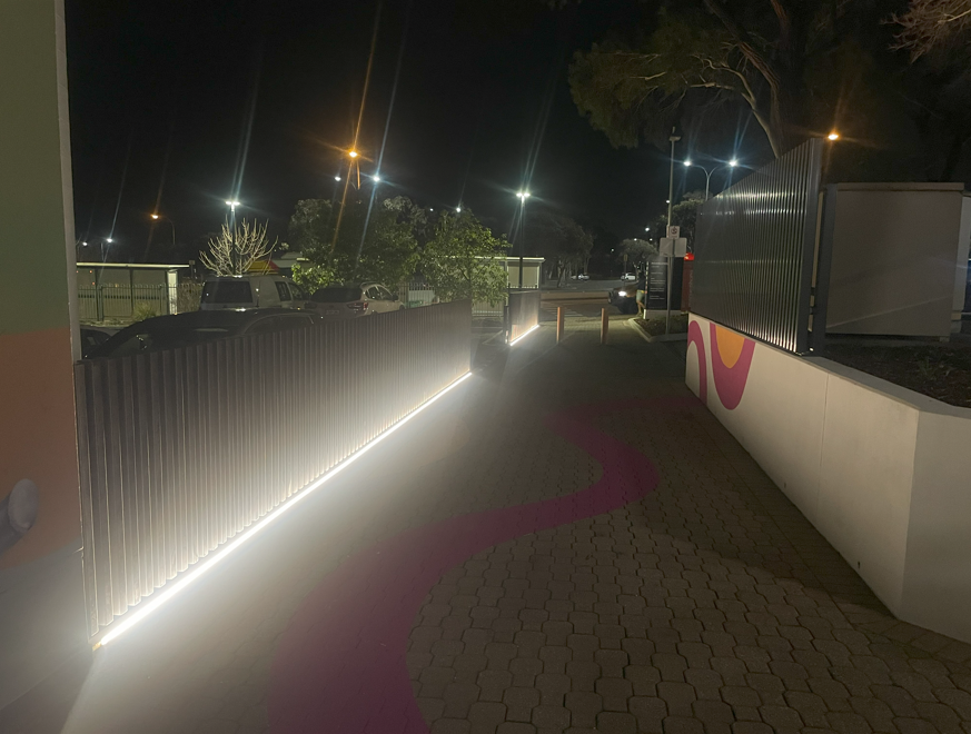 Gateway 1 night lights