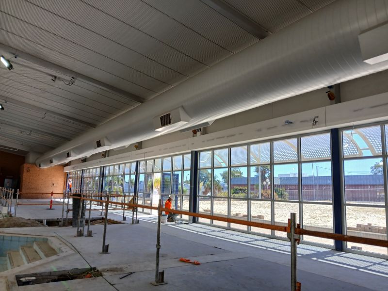 New double-glazed windows