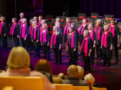 Performance with audience